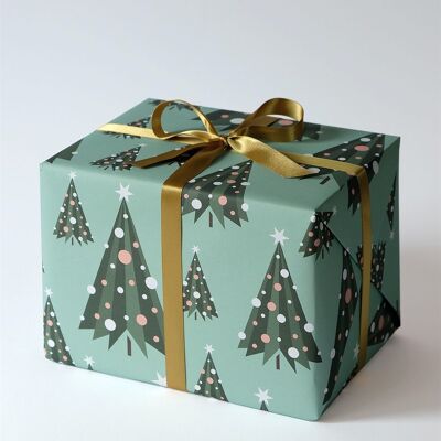 Pretty Trees wrapping paper