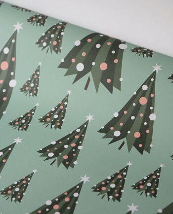 Papier cadeau Jolis arbres 2