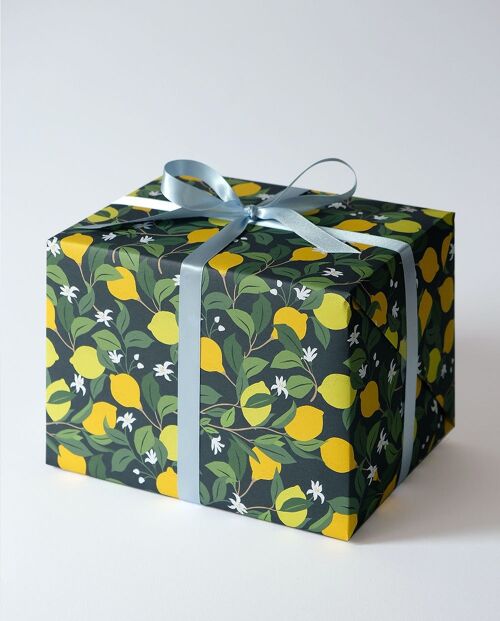 Geschenkpapier Lemon