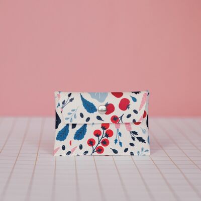 Blue Salad Card Holder