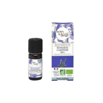 Camphorated Rosemary Essential Oil - Certified Organic