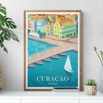 Affiche Curaçao Willemstad 2