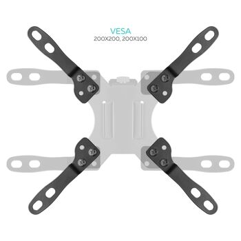 Adaptateur VESA étendu jusqu'à 200x100, 200x200 mm ONKRON A2G Noir 3