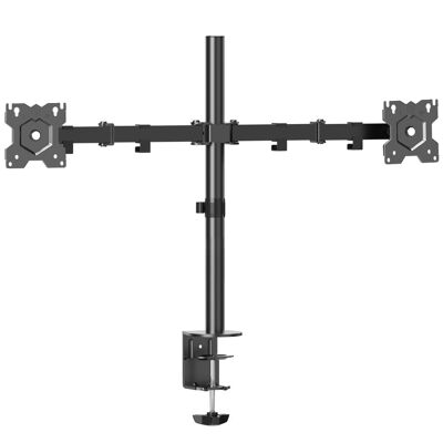 Monitor mount two-arm 13-32 inch 180° swivel ONKRON D221E Black