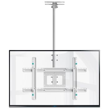 Support TV plafond 32-80 pouces ONKRON N1L Blanc 2