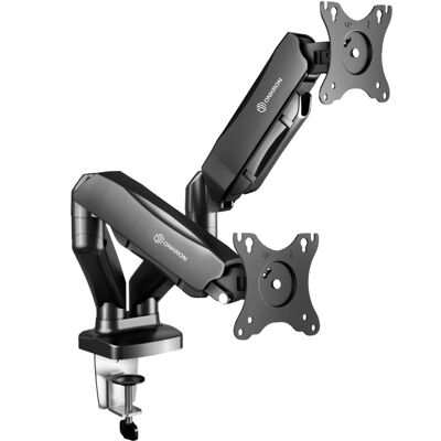 Monitor table mount 13-32 inch two-arm ONKRON G160 black