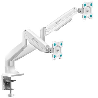 Monitor table mount 13-32 inch two-arm ONKRON G200 white