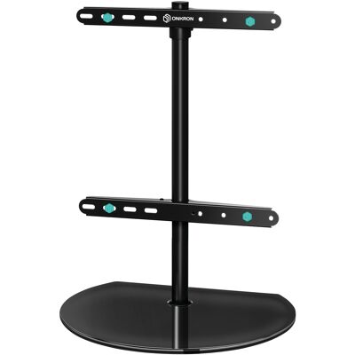 TV table stand 32-65 inches up to 35 kg swiveling PT2 black