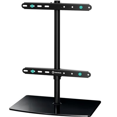TV table stand 32-75 inch swiveling up to 40 kg PT3 black