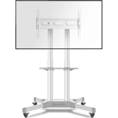 Mobile TV stand for 32"-65" inch TS1351 White