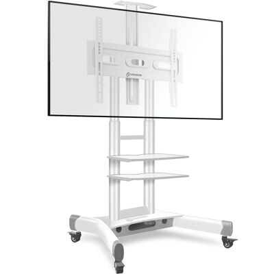 Mobile TV stand for 40"-70" inch TS1552 White