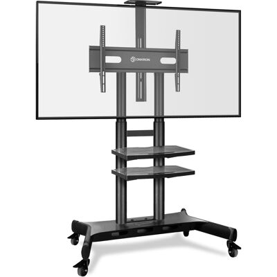 Premium Mobile TV Stand for 50"- 86" inch TS1881 Black