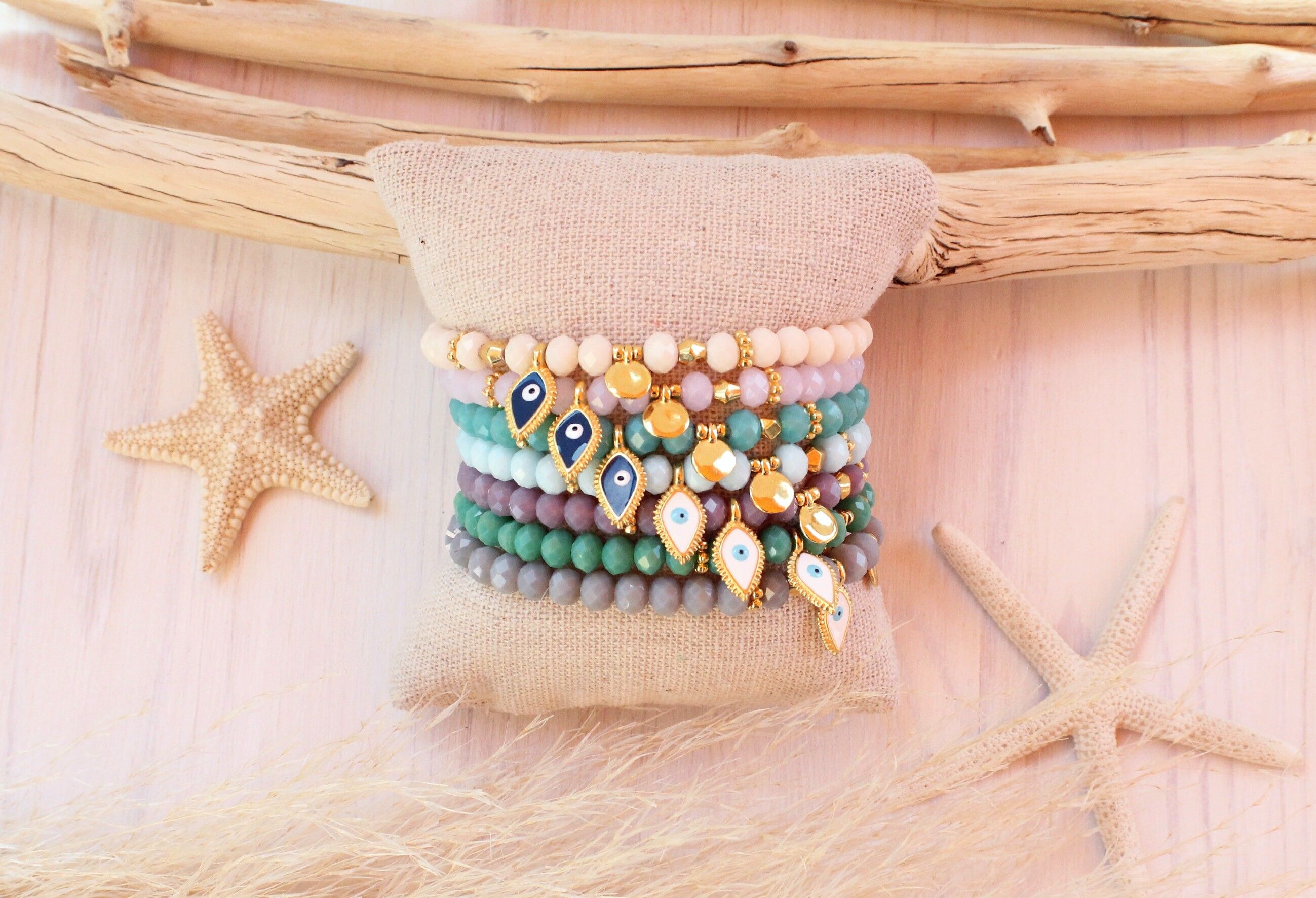 Pulsera Ojo Turco Cristal