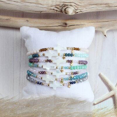 Bracciale Mini Croce Leone