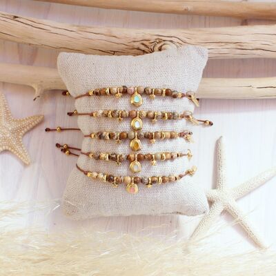 Mini Boho Enamel Thread Bracelet