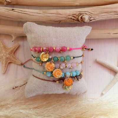 Pulsera Medalla Luna Star