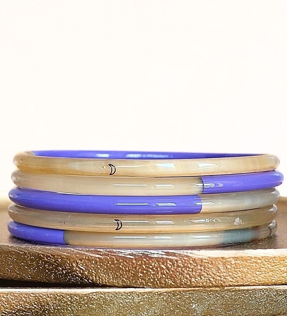 1 Bracciale Luna Viola n°32 - 3 mm