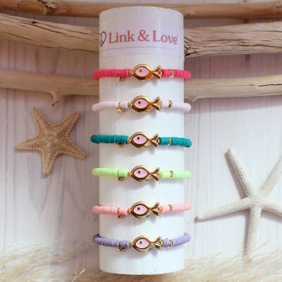 Bracciale per bambini pesci rossi