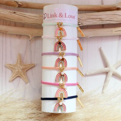 Bracelet arc-en-ciel pour enfants