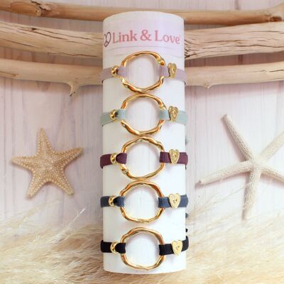 Pulsera Aro Labrado Elastic