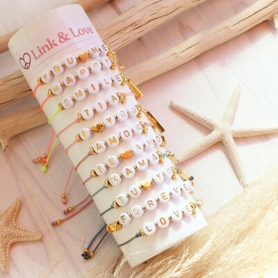 Deco Thread Candy Bracelet