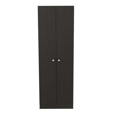 Z 60 Multifunctional Wardrobe, with two doors and internal shelves 180.3 CM H X 60 CM W X 30 CM D. Wenge