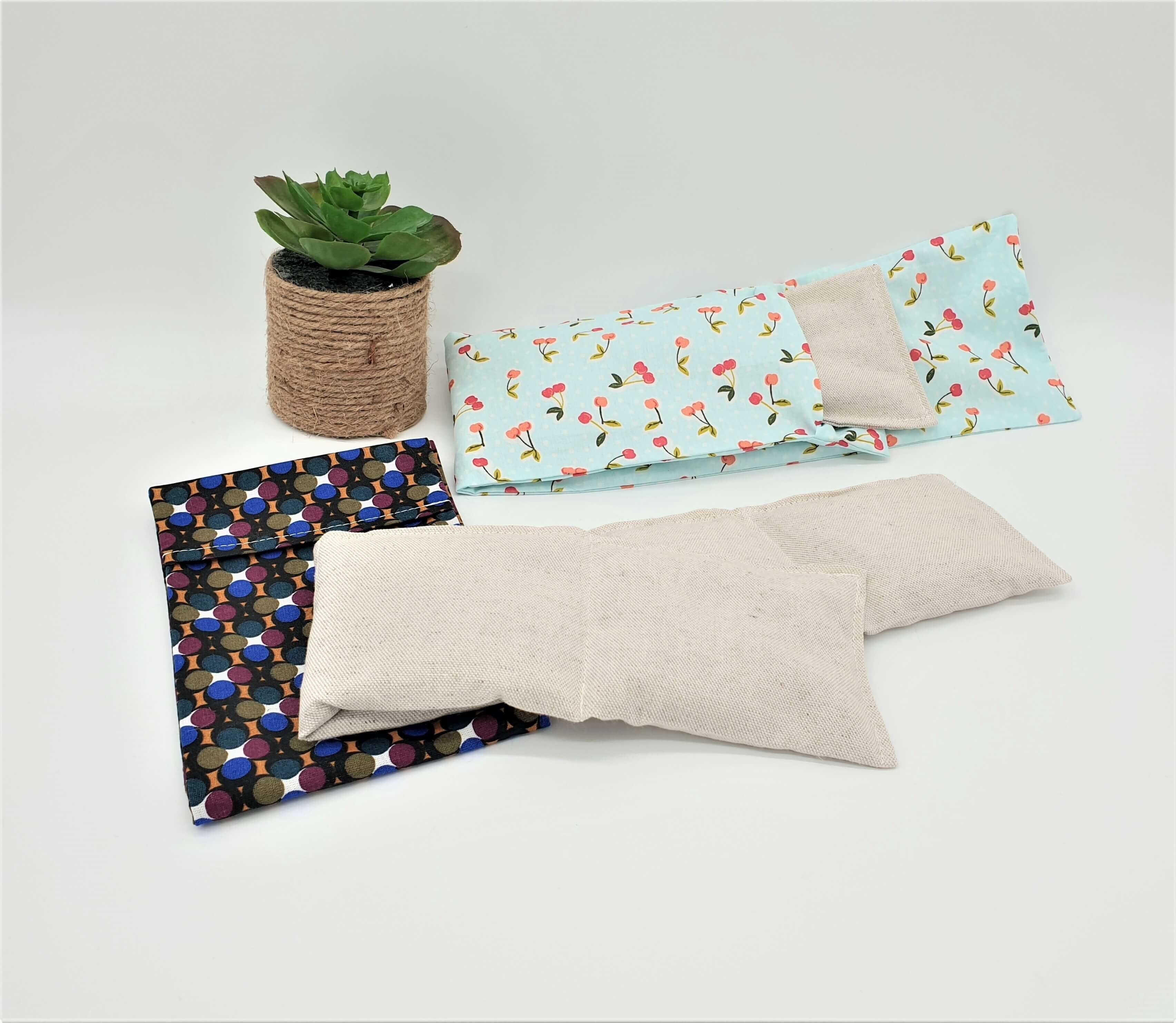 Achat Bouillotte sèche aux graines de lin & sa housse en gros