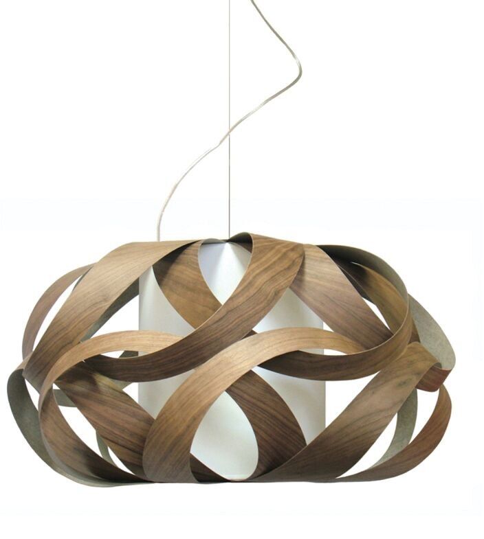 Lampada a sospensione KIM D60 cm Noce