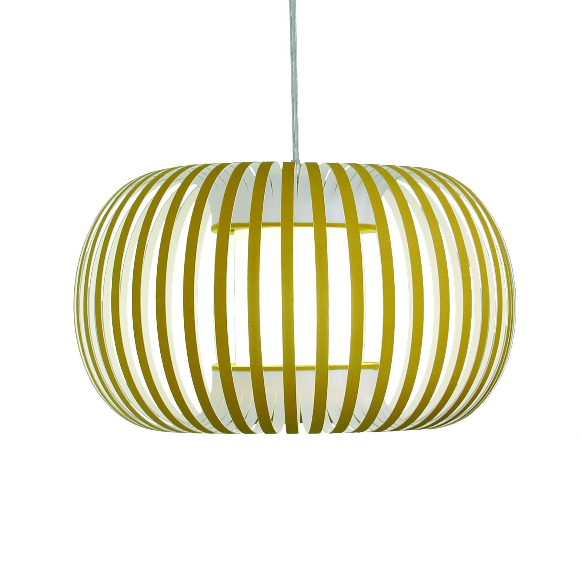 Suspension ESTENO D38cm chins jaune