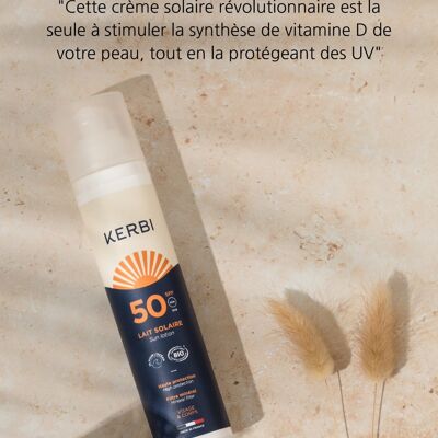 Crème solaire BIO SPF50 Parfum