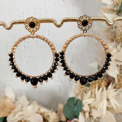 "MIA" earrings - Black