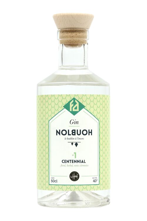 GIN NOLBUOH CENTENNIAL - Gin au houblon Centennial 40° - Série limitée