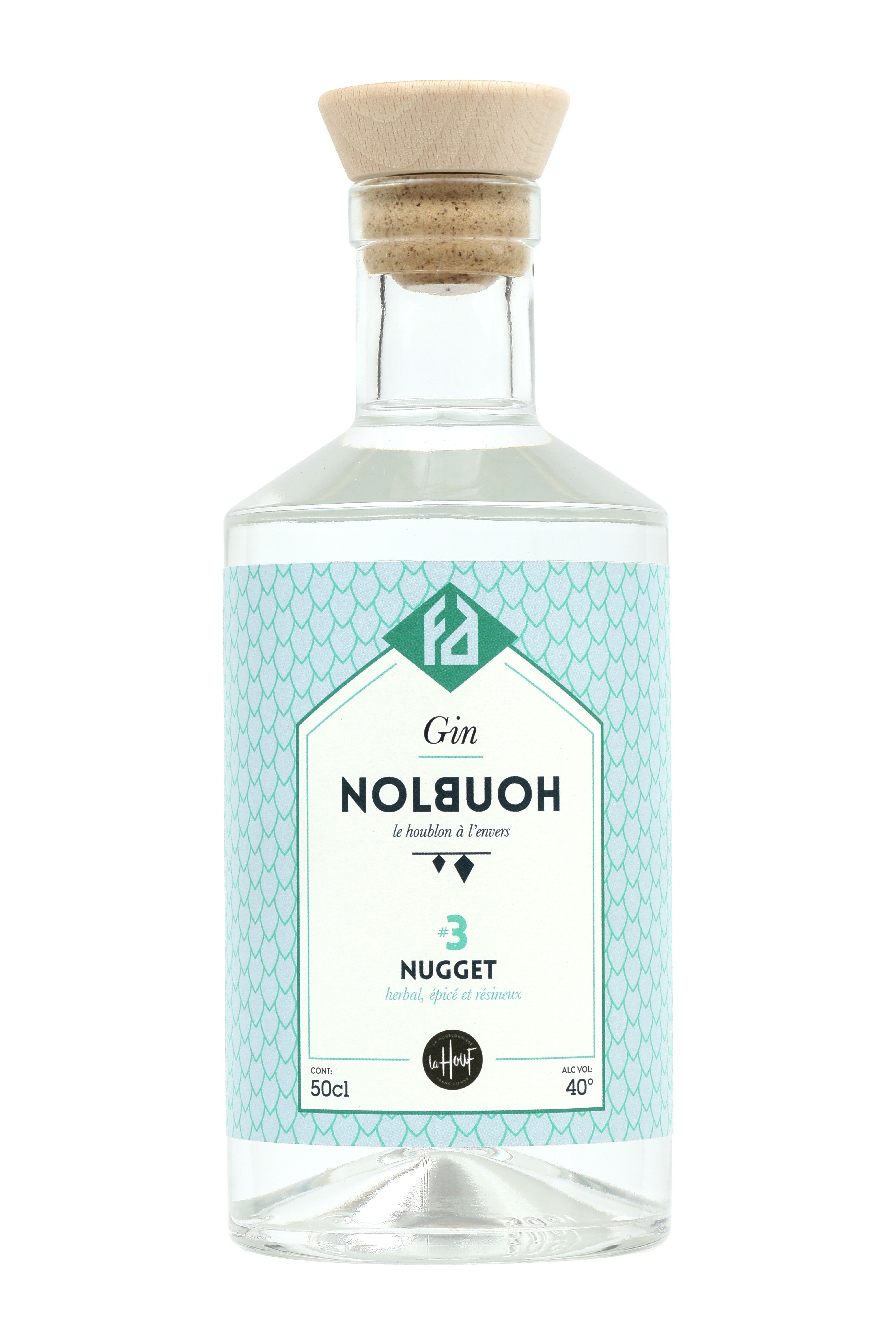 GIN NOLBUOH NUGGET – Gin mit Nugget 40° Hopfen – Limitierte Auflage