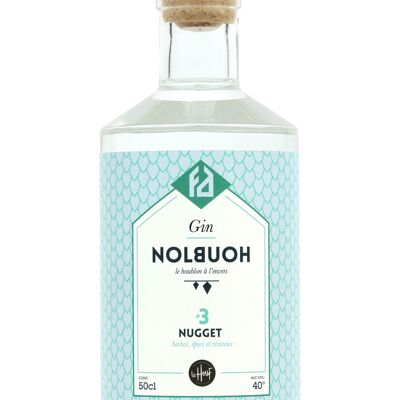 GIN NOLBUOH NUGGET - Gin au houblon Nugget 40° - Série limitée