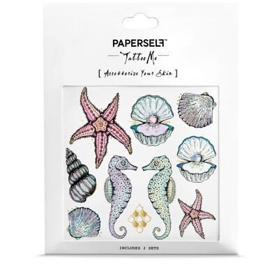 Mermaid Temporary Tattoo