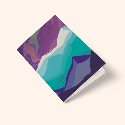 A5-Notizbuch mit Linien – Farbe Boréale