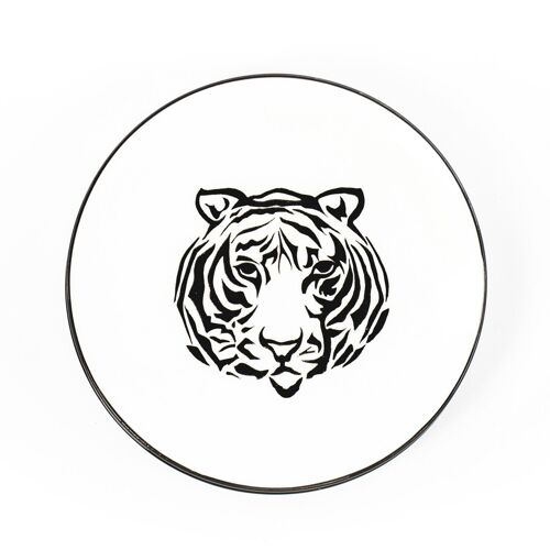 HV Plate with Tiger - ⌀ 15 cm