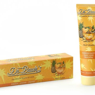 Dr. Bauer's Zahnpasta Fruits of Love Fruit Splash 90ml