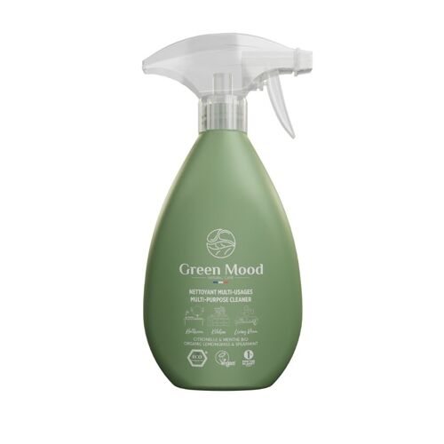 Spray nettoyant multi-usages écologique - citronnelle et menthe bio