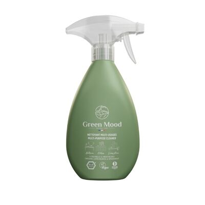 Ecological multi-purpose cleaning spray - organic lemongrass and mint