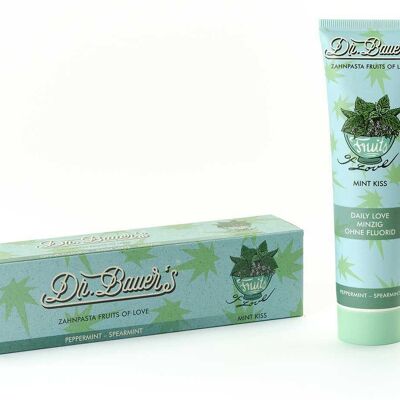 docteur Bauer's Dentifrice Fruits d'Amour Mint Kiss 90ml