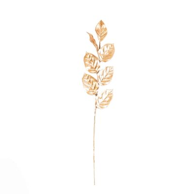 HV Rama Dorada con hojas - 12 x 57 cm - Poliestireno