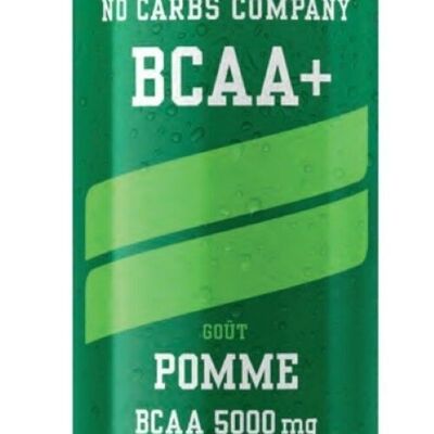 NOCCO Apple Flavor - Functional Soft Drink - Caffeine Free - Sugar Free - Box of 24 x 330ml Cans
