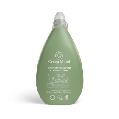 Ecological floor and multi-surface cleaner - organic lemongrass and mint