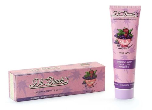 Dr. Bauer's Zahnpasta Fruits of Love Wild Love 90ml