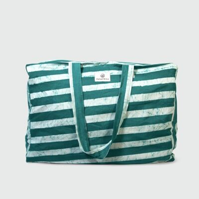 Batik Weekend Bag Colorful Sac-Karoo Green