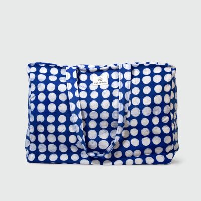 Batik Weekend Bag Colorful Sac-Karoo Blue