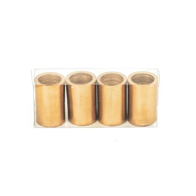 HV Set of 4 Magnetic Candleholders-Gold