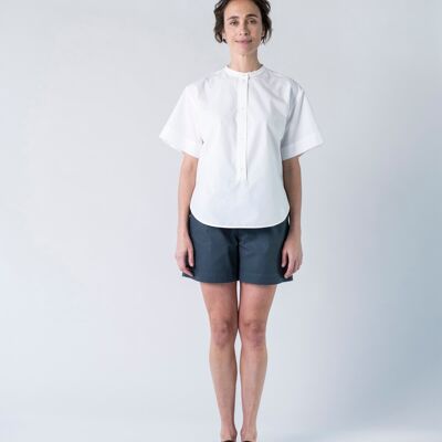 Short-sleeved shirt Camelia made from organic cotton