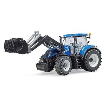 BRUDER -  Tracteur NEW HOLLAND T7.315 avec fourche -  réf : 03121 1